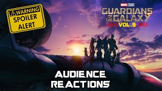 GUARDIANS OF THE GALAXY VOL. 3 2023 THEATRE AUDIENCE REACTIONS (SPOILERS)- Vlog