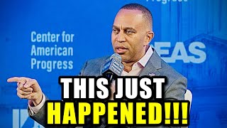 Hakeem Jeffries Makes Shocking Announcement - He’s Panicking
