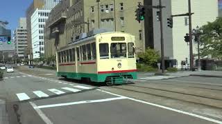 【路面電車動画】富山地鉄１１５　つりかけの音　デ７０００形