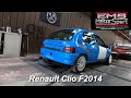 Une Renault Clio de rallye qui sort pas ses chevaux .. ( 4 ans qu'il roule comme ça !!! )