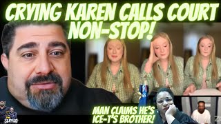 Crying Karen Won't Stop Calling the Court! | Judge Lets Her Know How This All Wo
