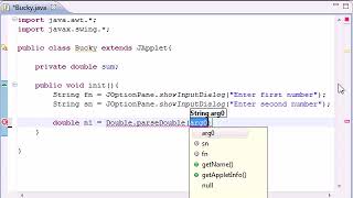 Intermediate Java Tutorial 22 - init for Applets