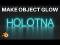 How to Make an Object Glow in Blender