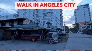 Walk in Angeles City. Kandi towers, Angelic, Abassador suite, Pime city hotel up to Fields ave.