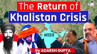 Bhindranwale 2.0 | How Amritpal Singh is Igniting the Khalistan Movement Again? UPSC Mains GS3