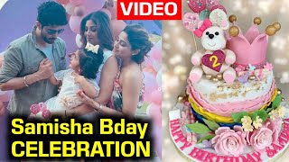 Shilpa Shetty Daughter Samisha Grand Birthday Party | Samisha Birthday Celebration | Cake Cutting