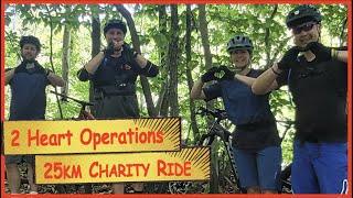 Mountain Biking For Charity with a Heart Defect After 2 Heart Operations - XC MTB Hydrocut Ontario