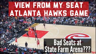 State Farm Arena Seat View of Section 221 Row A Seat 13 Atlanta Hawks Game - See Views from Seats
