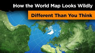 How the World Map Looks Wildly Different Than You Think. |  InfoMystery