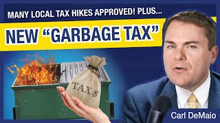Primary 2026: Many Local Tax Hikes Approved, Plus a New "Garbage Tax"!