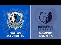 Dallas Mavericks vs Memphis Grizzlies NBA Live Scoreboard