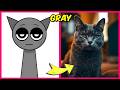 INCREDIBOX SPRUNKI Characters, but PETS?! + Guess the Voice Quiz + Their Favorite Things! | Grey