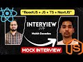 Frontend Developer Mock Interview (2.5+ Years Experience) | Real Interview Questions