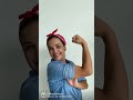 She is making history. Working for victory.- Rosie The Riveter #fullhouseriviera #girlpower #mexico