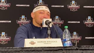 Penn State Wrestling No. 1 Aaron Brooks Speaks on Fourth National Title