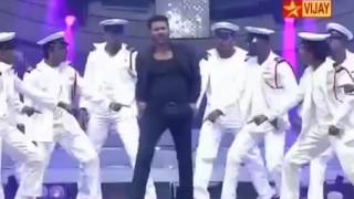 Prabhu Deva dance performance in vijay awards 2015