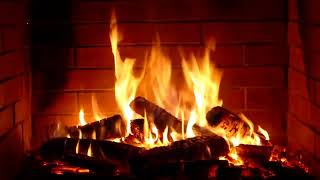 🔥A live fire in the fireplace for a sound sleep 🎧✮