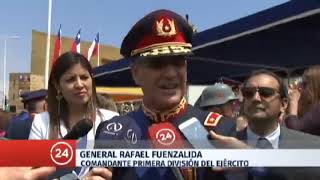 Más de mil efectivos participan de la Parada Militar 2017 en Antofagasta.