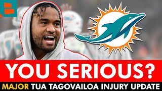 MASSIVE Tua Tagovailoa Injury Update After NFL Week 17 | Miami Dolphins Injury News