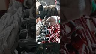 How to adjust valve tappet clearance  of 4 cylinder engine individual  way