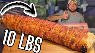 LARGEST BURRITO IN VEGAS!! 10 LBS BACON-WRAPPED, WILL 1 HR BE ENOUGH TIME?