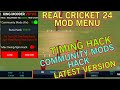 Real Cricket 24 Mod Apk 1.5 Unlimited Money + Tickets Unlock Everything Timing Hack Real Cricket 24