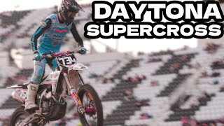 RACING AT DAYTONA SUPERCROSS