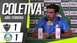 COLETIVA ABEL FERREIRA | AO VIVO | Atlético-MG 1 x 1 Palmeiras - Brasileirão 2023