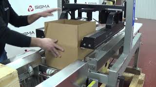 R67593 Belcor Bel 505 and Bel 252 Case Sealing System SIGMA Equipment