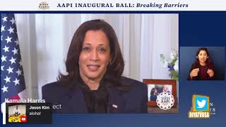 Vice President-Elect Kamala Harris' final remarks before Inauguration Day at AAPI Inaugural Ball