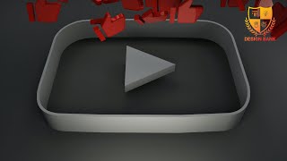 ID #441 - Youtube 3D Logo Reveals Intro Animation - Design Bank Logo Animation