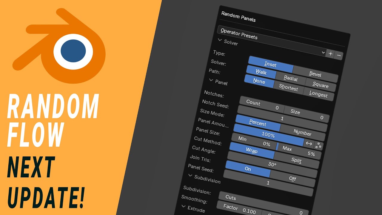 Next Update For Random Flow Creative Flow Etc B3d Youtube