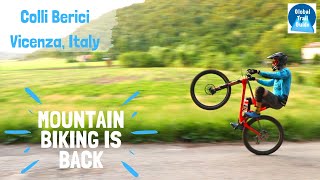 Colli Berici MTB - Vicenza Italy Mountain Biking - Rocks and Trees - Cycling in the Berici Hills