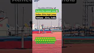 High Jumper Techniques Girls ⭐🐥 || 8 Feet High Jumps |   HIGH JUMPS GIRLS #highjump #sports #athlete