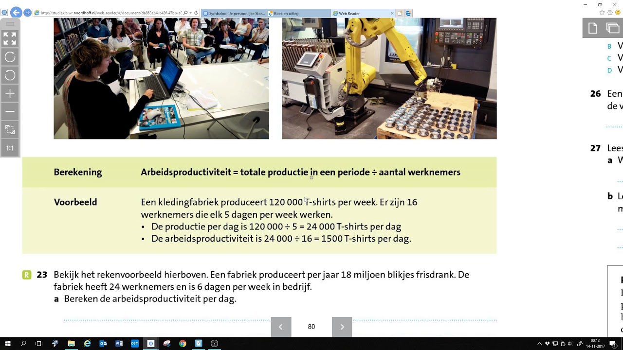 4kh3blz80 Arbeidsproductiviteit Productiecapaciteit - YouTube