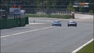 Mitjet Italian Series 2017. Race 1 Autodromo Nazionale Monza. Battle for Win/Photo Finish