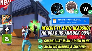 NEW UPDATE❗REGEDIT FF AUTO HEADSHOT NO DRAG HS | REGEDIT AUTO HEADSHOT - COCOK BUAT ISIAN 100% AMAN