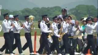 防府北基地航空祭2012　航空学生ドリル　午後の部　　4/5