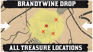 Brandywine Drop (All Treasure Locations) Red Dead Redemption 2 Online