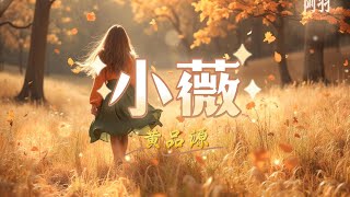 一代人的记忆《小薇》🎵记得无数80后男生在女生寝室楼下，唱过这首黄品源的《小薇》。