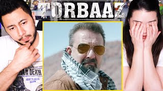 TORBAAZ | Sanjay Dutt | Nargis Fakhri | Netflix India | Trailer Reaction by Jaby Koay & Achara Kirk