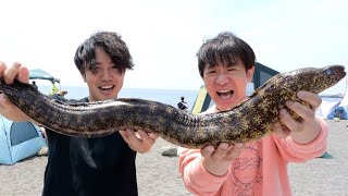 遂に憧れの濱口優さんと対面！！！ウツボを油であの料理に！