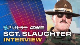 GI JOE | Sgt. Slaughter Interview | Hasbro Pulse