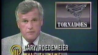 WHAS-TV 1990: 8/28/90 11PM IL Tornadoes