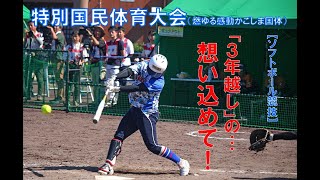 2023 特別国民体育大会（燃ゆる感動かごしま国体）ソフトボール競技