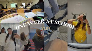 UNE SEMAINE AU LYCÉE 🏫- vlog