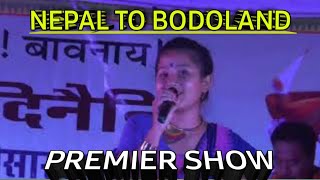 Nepal to Bodoland , stage performance by singer Sunila