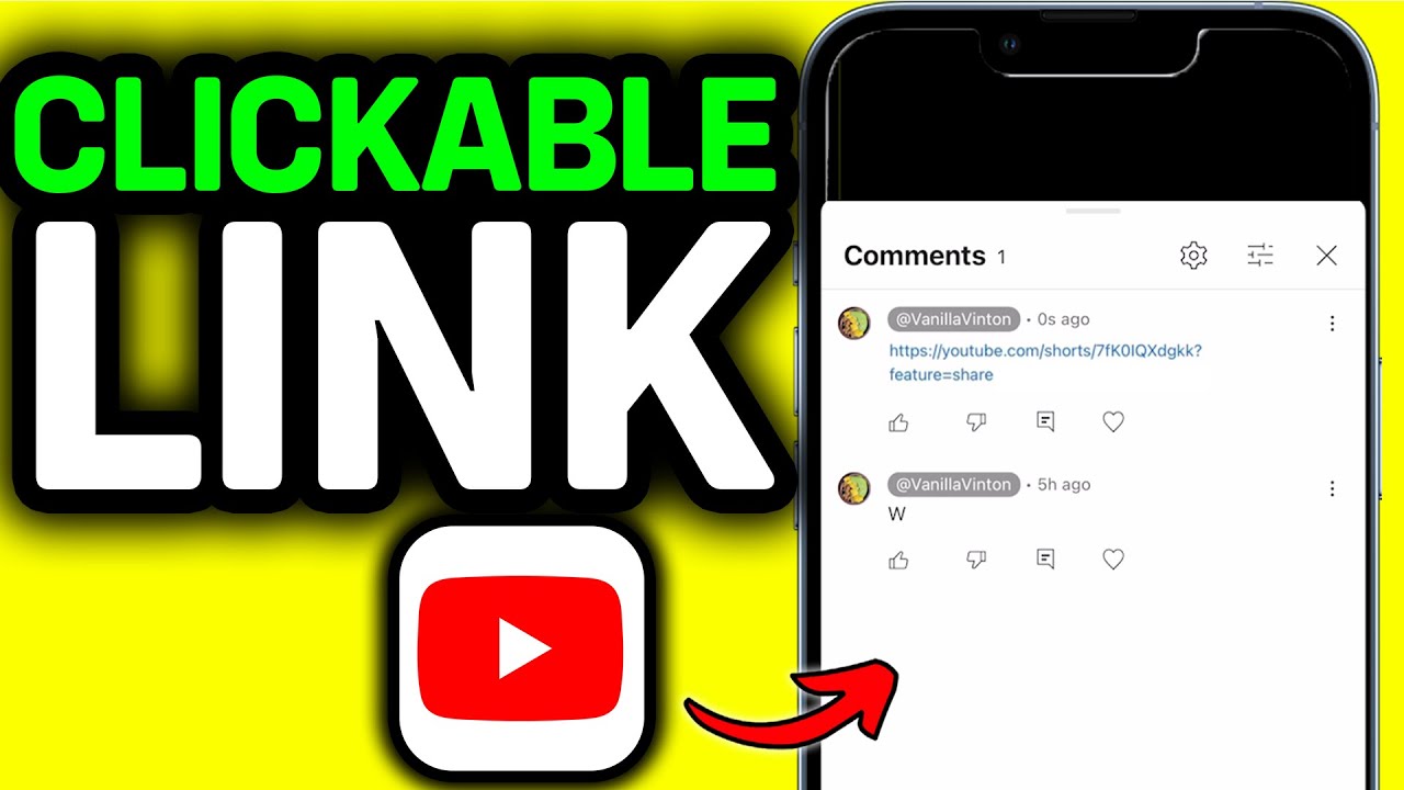 How To Add Clickable Link In Youtube Comment 2025 Youtube