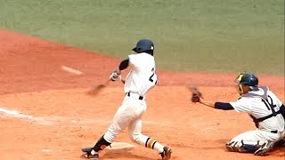 2018.5.26 明治大学 vs 法政大学　中村浩人サヨナラタイムリー