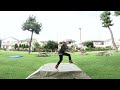 スラックライン 143日目（トリックライン バットバウンス チェストバウンス）slack line